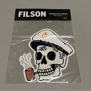 Filson Skull Captain Drunken Sailor Chainstitch Patch ~BALLARD EXCLUSIVE 1 of 5~